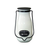 Milkhouse Candle Company - 14 oz Milkbottle Candle: Coffee Break Milkhouse Candle Company