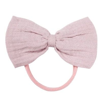 Baby Mini Gauze Headband | Dusty Pink - Kindred & Crew