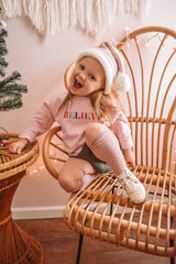 Huggalugs - Santa Pink Sparkle Stocking Hat Huggalugs