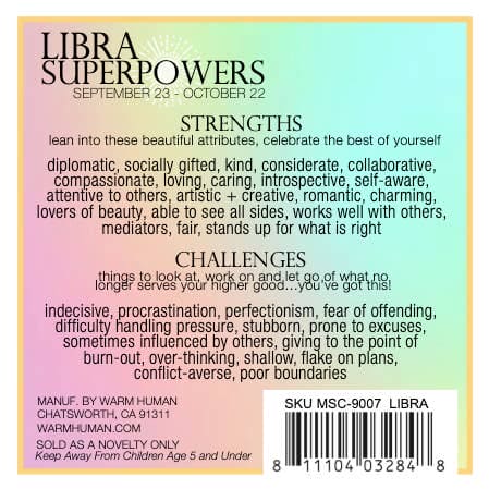 LIBRA SUPERPOWERS