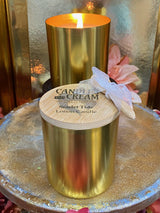  - Sunset & Diamonds - Lotion Candle & Lotion Melt: 8oz Black Tin - Kindred & Crew