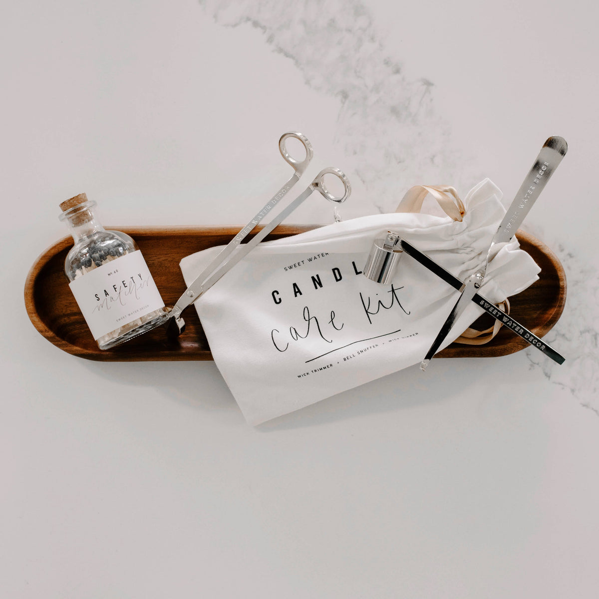 Sweet Water Decor - Silver Candle Care Kit - Home Decor & Gifts Sweet Water Decor
