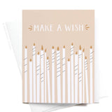 Onderkast Studio - Make a Wish Birthday Candles Greeting Card Onderkast Studio