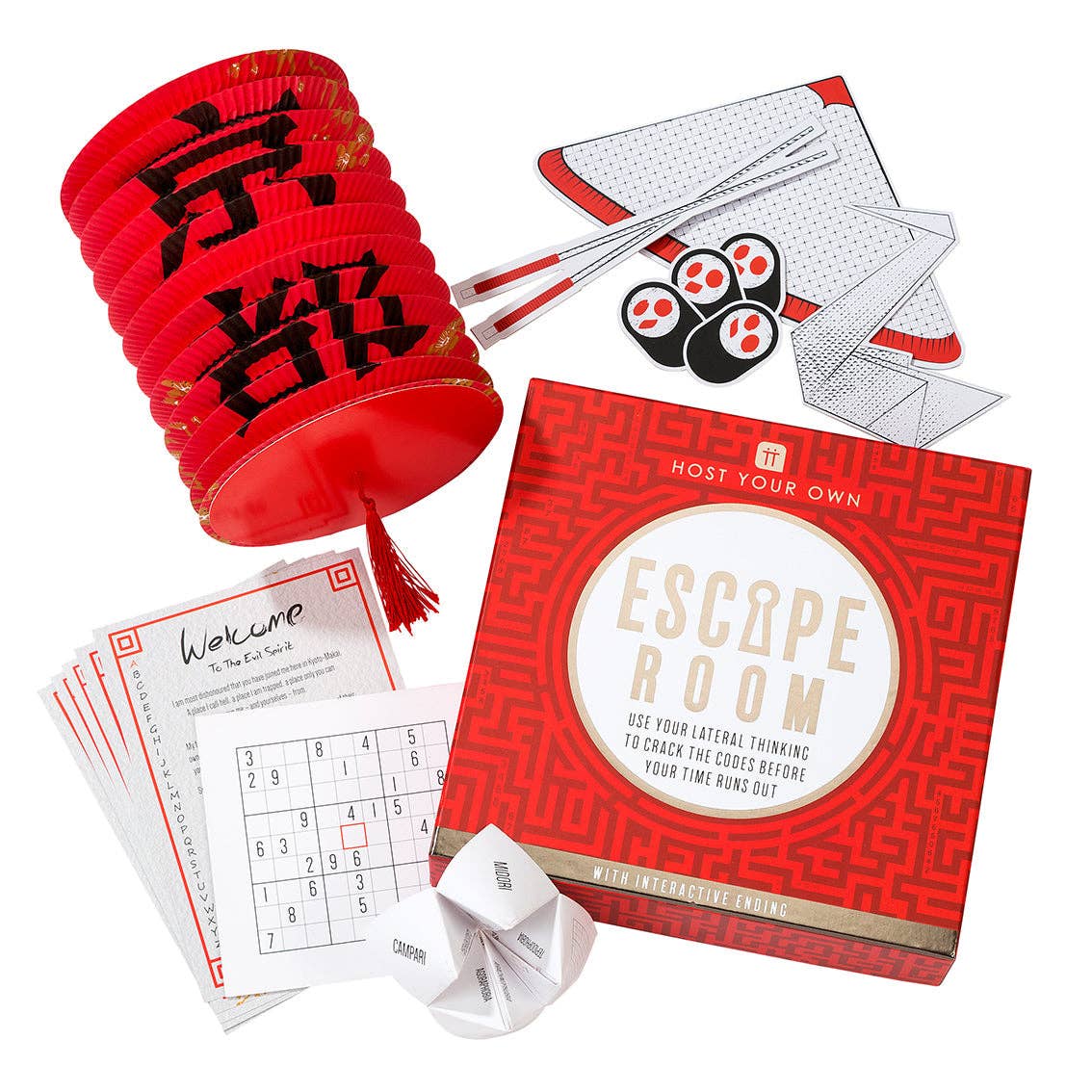 Talking Tables USA - Escape Room Kyoto Edition | Everyday Games | Talking Tables USA