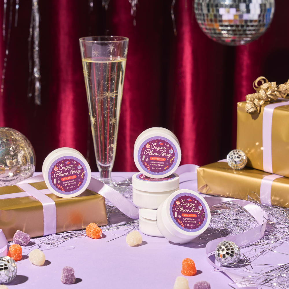 Old Whaling Company - Travel Size Sugar Plum Ferry™ Body Butter (2oz) | Holiday Old Whaling Company