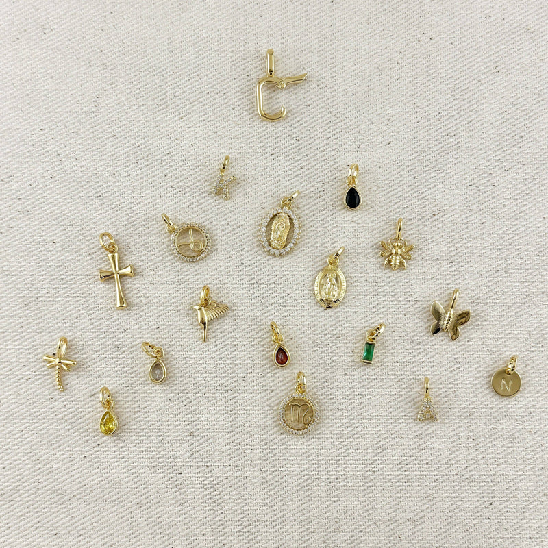 GoldFi - 18k Gold Filled Queen Bee Charm GoldFi