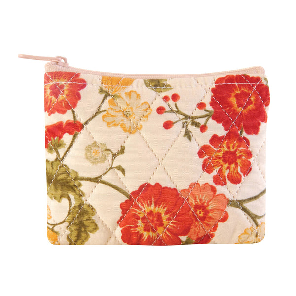 Carlisle Red Floral Coin Purse C&F Home