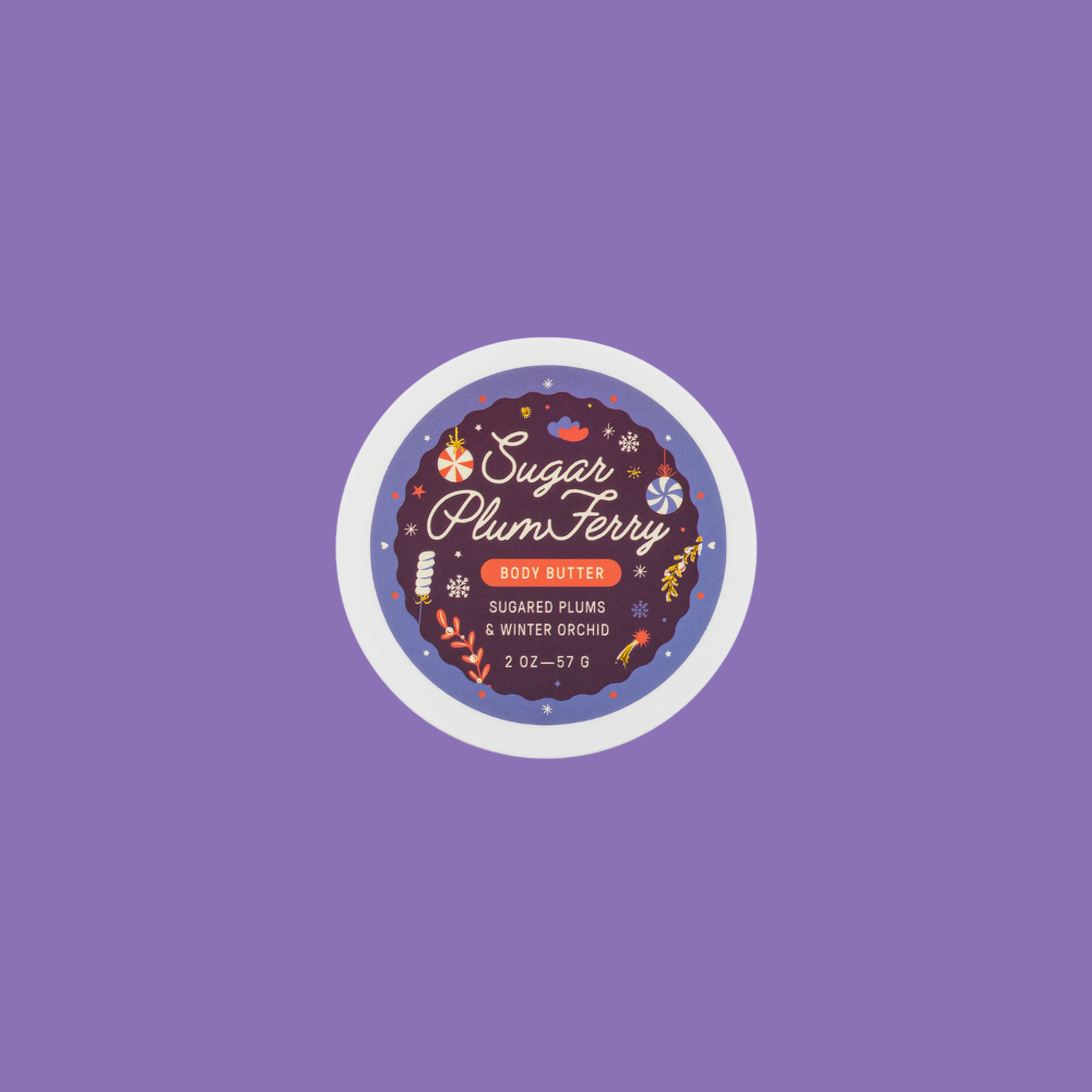 Old Whaling Company - Travel Size Sugar Plum Ferry™ Body Butter (2oz) | Holiday Old Whaling Company