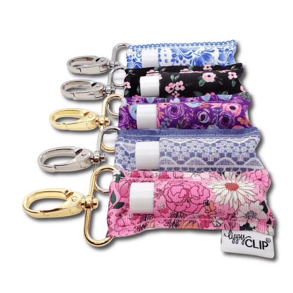 LippyClip Lip Balm Holder - Blue Chinoiserie LippyClip® Lip Balm Holder for Chapstick, Stocking Stuffer, Best Seller, Not Sold on Amazon, Pink Friday, Black Friday