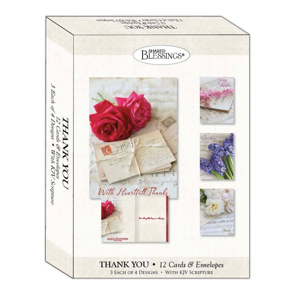 Crown Point Graphics - Thank You - Heartfelt Thanks Boxed Thank You Cards Crown Point Graphics