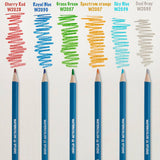 KINGART - Watercolor Pencils Set - 24 Colors