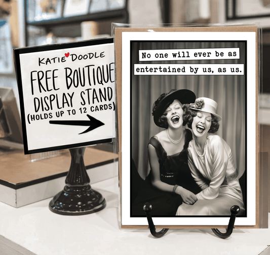 Katie Doodle |- Funny Birthday Greeting Cards for Sister, Best Friend Katie Doodle | Vintage Greeting Cards, Unique Birthday Gifts