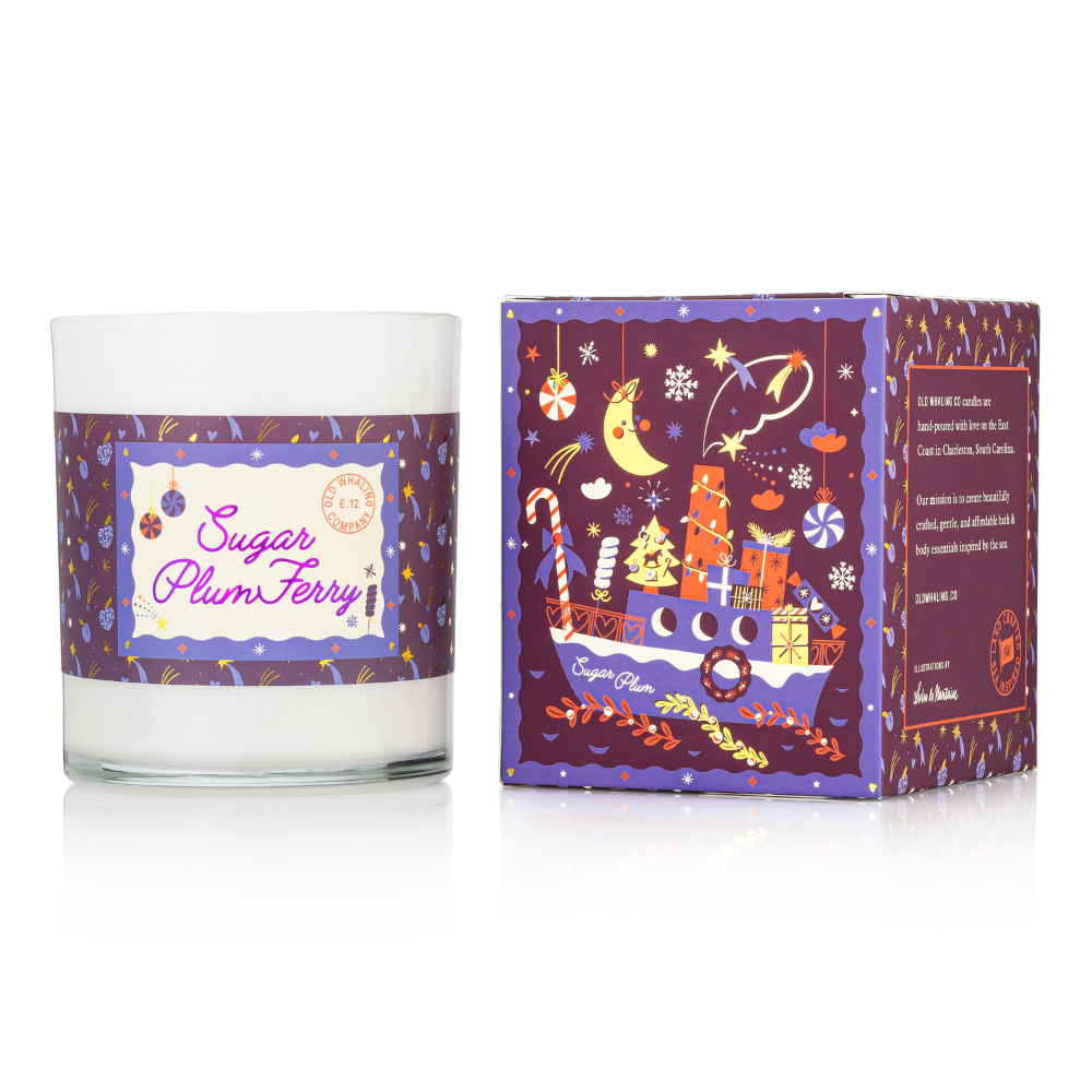 Old Whaling Company - Sugar Plum Ferry™ Candle | Holiday, Christmas Old Whaling Company