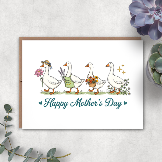 Expression Design Co - Goose Mother's Day Card