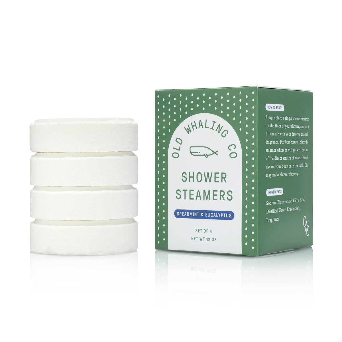 Old Whaling Company - Gift set Spearmint & Eucalyptus Shower Steamer