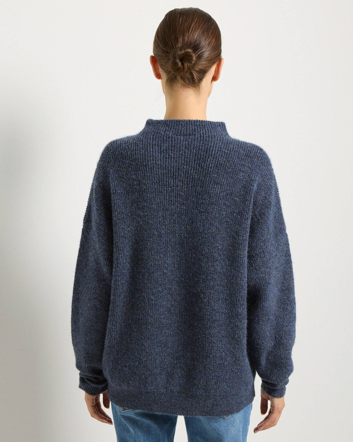 Womens Everyday Funnel Neck Sweater
