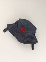 Huggalugs - Lobster Chambray Bucket Hat Baby & Toddler