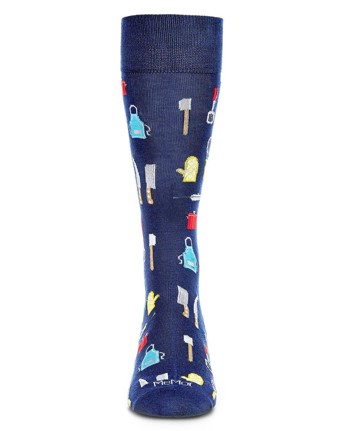 Infinity Classics International Inc. - MeMoi Kitchen Crew Bamboo Blend Men's Crew Socks Infinity Classics International Inc.