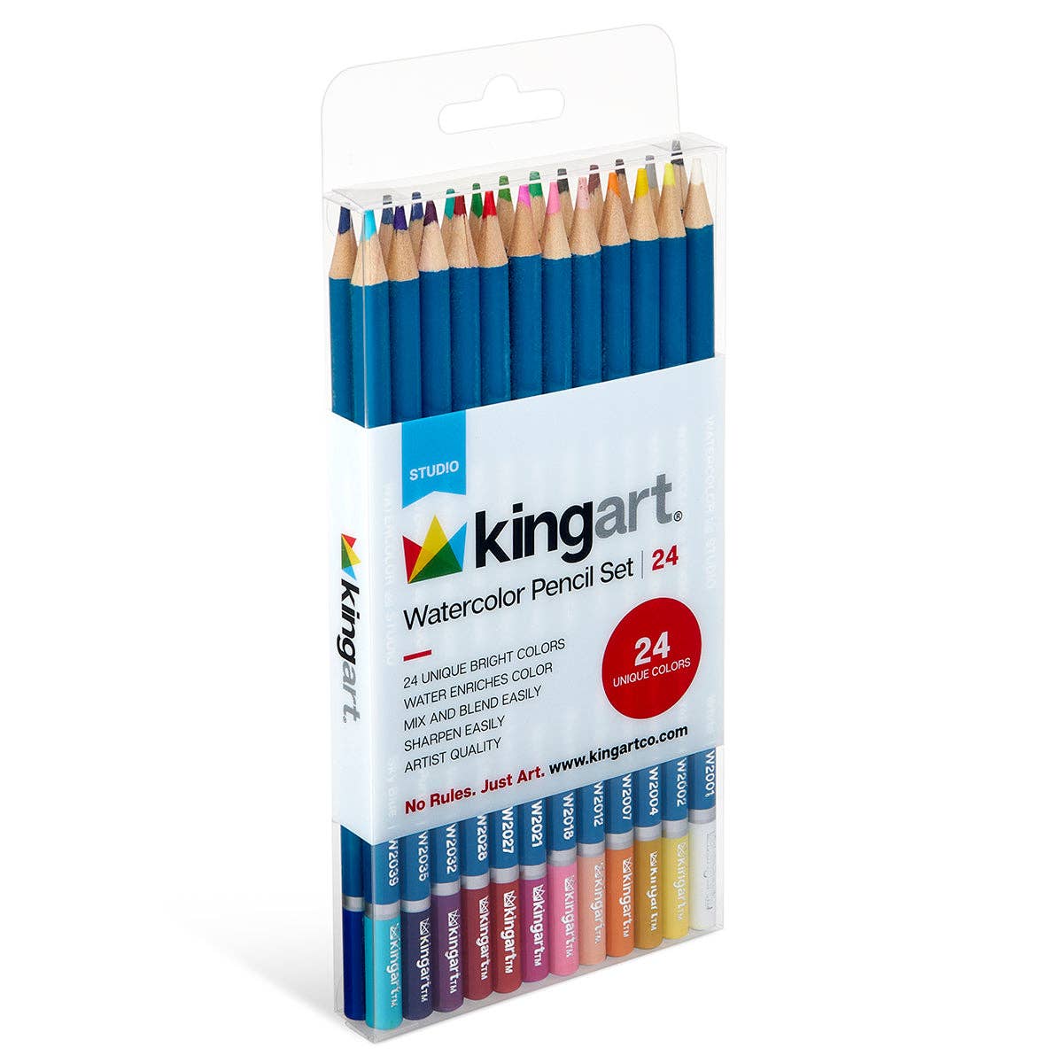 Watercolor Pencils Set - 24 Colors