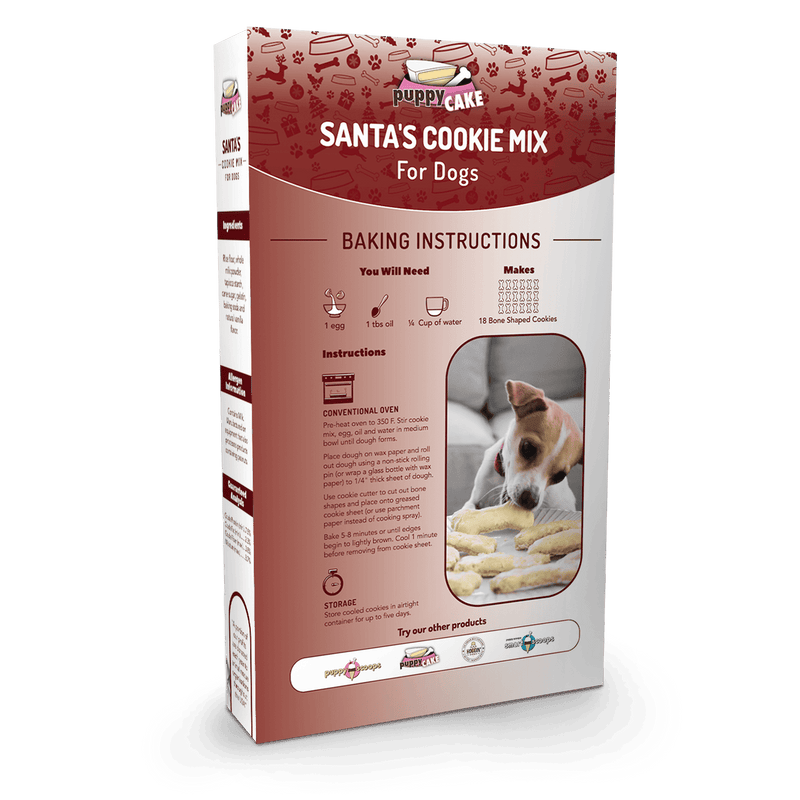 Puppy Cake Cookie Mix - Santa's Cookie (Wheat-free)