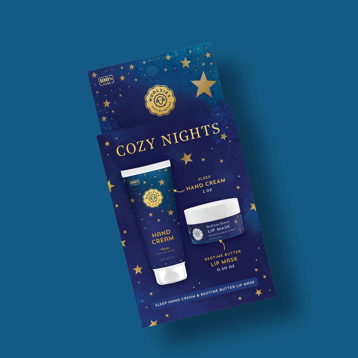 Cozy Nights Duo – Sleep Hand Cream & Bedtime Lip Mask