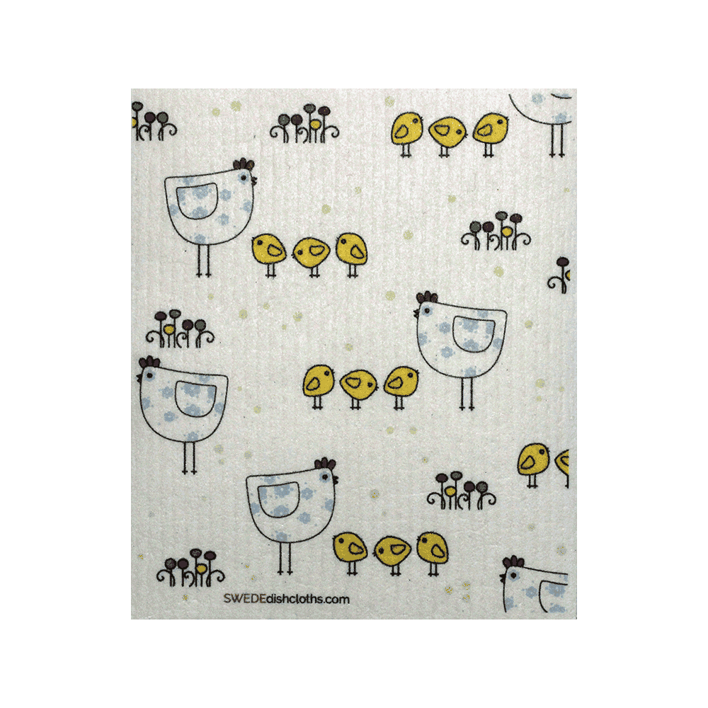 SWEDEdishcloths - Swedish Dishcloth Chicken Family SWEDEdishcloths