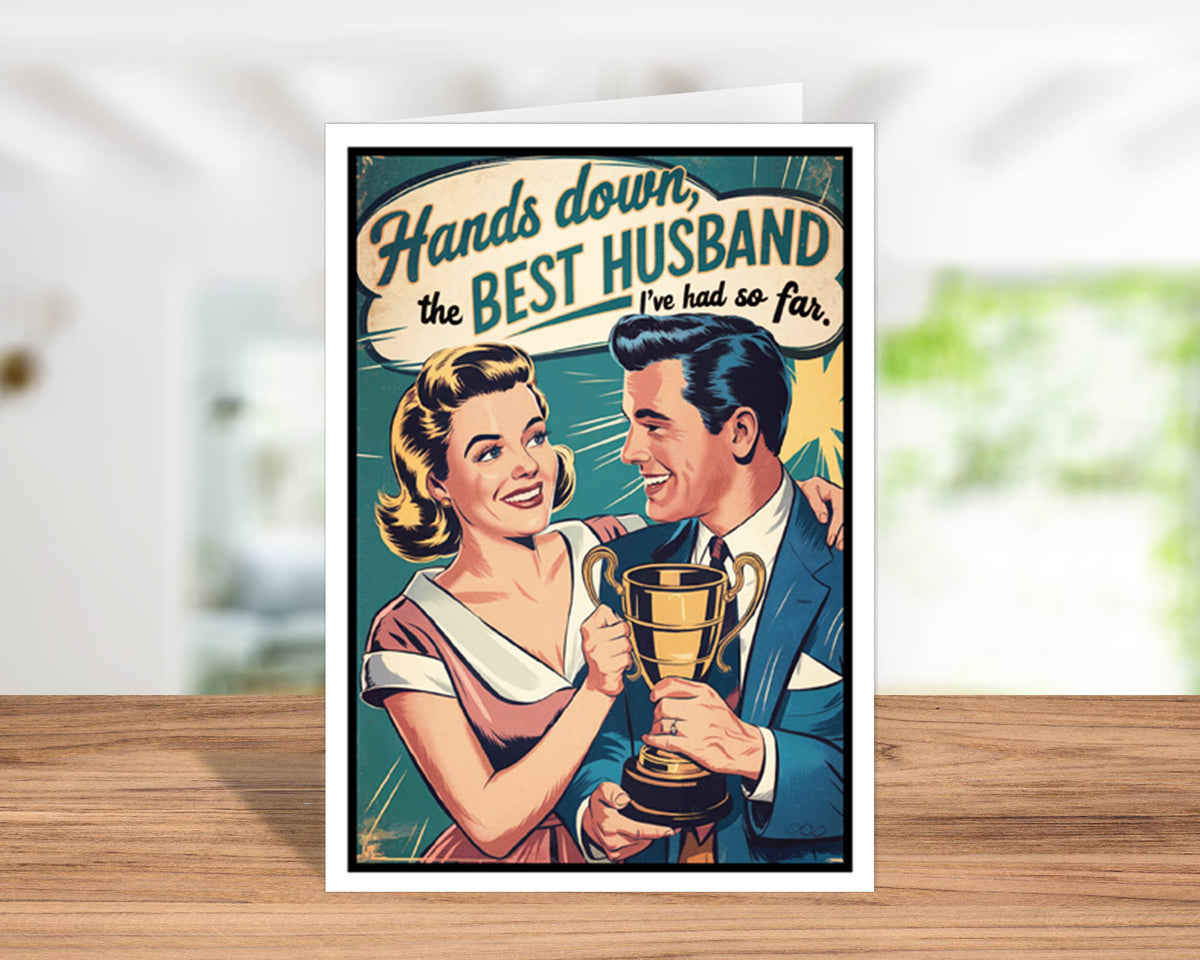 Katie Doodle | Vintage Greeting Cards, Unique Birthday Gifts - Cute Handmade Vintage Funny Valentine Cards for Him, Husband Katie Doodle | Vintage Greeting Cards, Unique Birthday Gifts