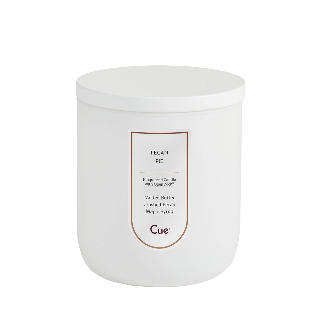 Pecan Pie Candle: White 7.5oz