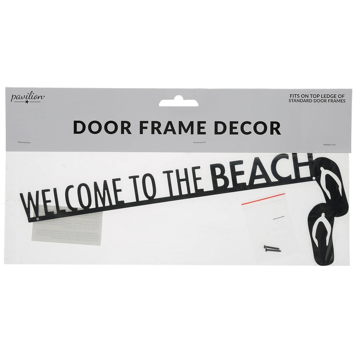 Beach - Metal Door Topper - Kindred & Crew