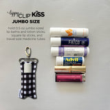 LippyClip Lip Balm Holder - Hydrangeas LippyClip KISS for Larger Lip Balms LippyClip Lip Balm Holder
