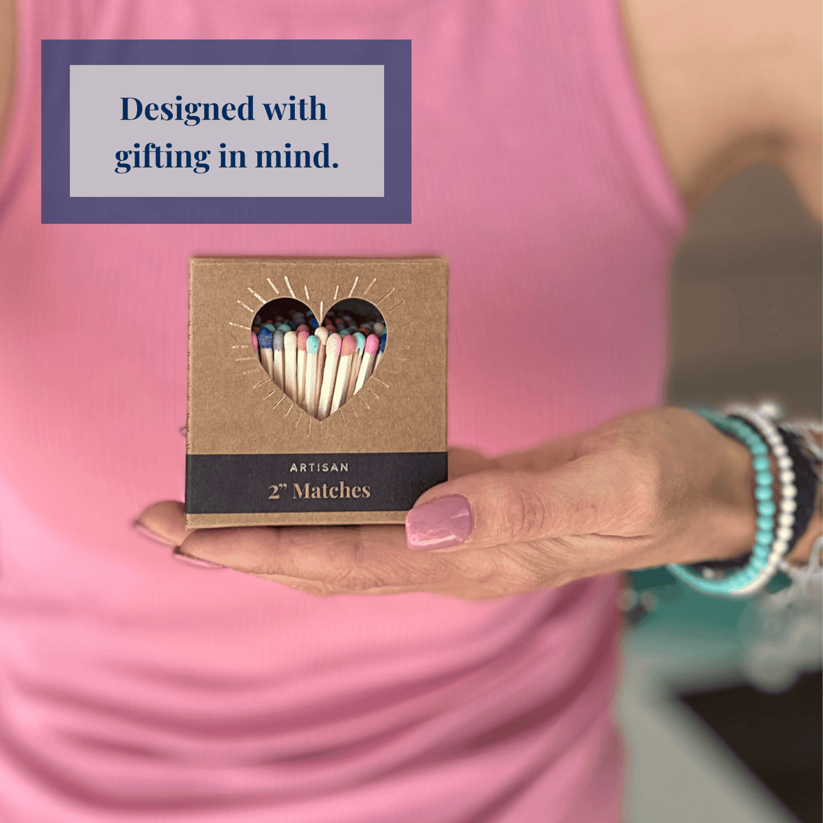 Thankful Greetings - 2" Matches + Mini Cloche - Colors of Your Choice + Strikers Thankful Greetings
