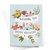 Onderkast Studio - Wishing You a Speedy Recovery Greeting Card Onderkast Studio