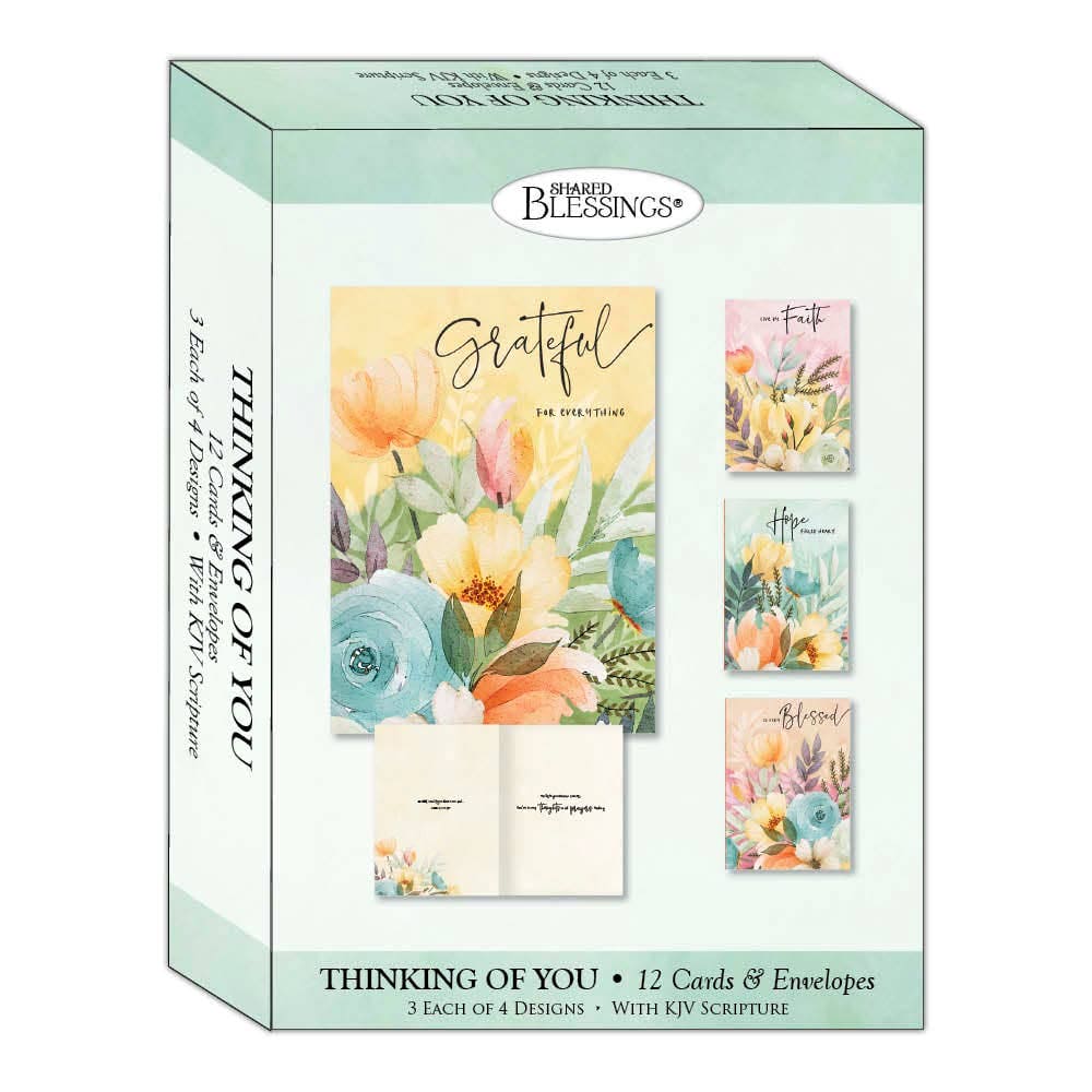 Crown Point Graphics - Thinking of You - Sunday Morning Assorted Boxed Cards Crown Point Graphics