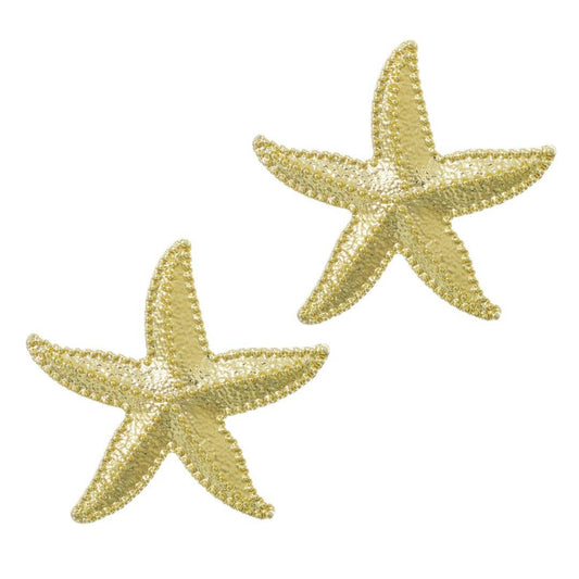 Starfish Oversized Shell Stud Earrings