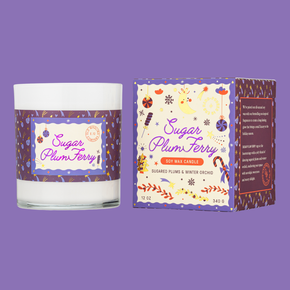 Old Whaling Company - Sugar Plum Ferry™ Candle | Holiday, Christmas Old Whaling Company
