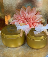  - Sunset & Diamonds - Lotion Candle & Lotion Melt: 8oz Black Tin - Kindred & Crew