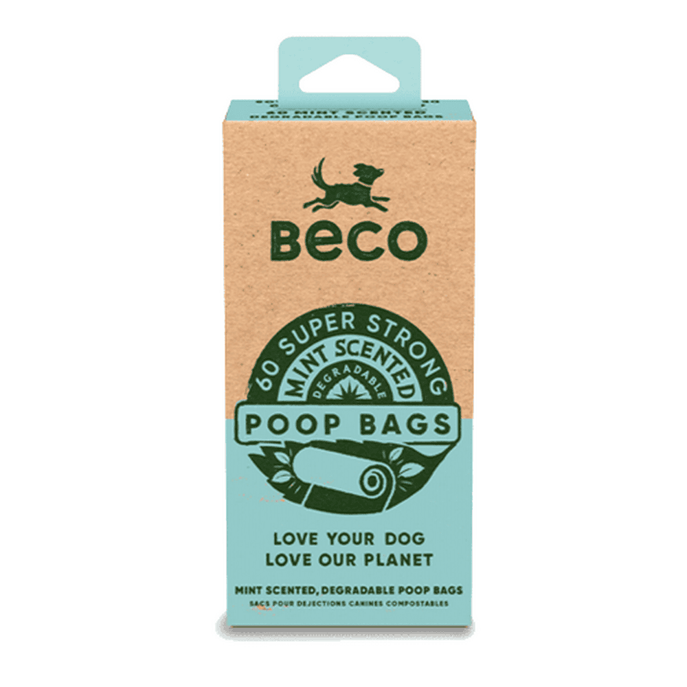 Dog Beco Mint Scented Poop Bags 60ct King Wholesale Pet Supplies