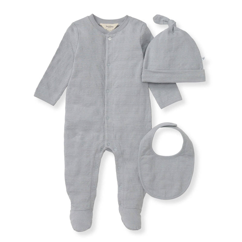 Burt's Bees Baby - 3 Piece Jumpsuit, Hat & Bib Set Burt's Bees Baby