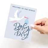 Onderkast Studio - Welcome to the World, Baby Boy! Greeting Card Onderkast Studio