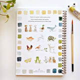 emily lex studio - Animals watercolor workbook emily lex studio