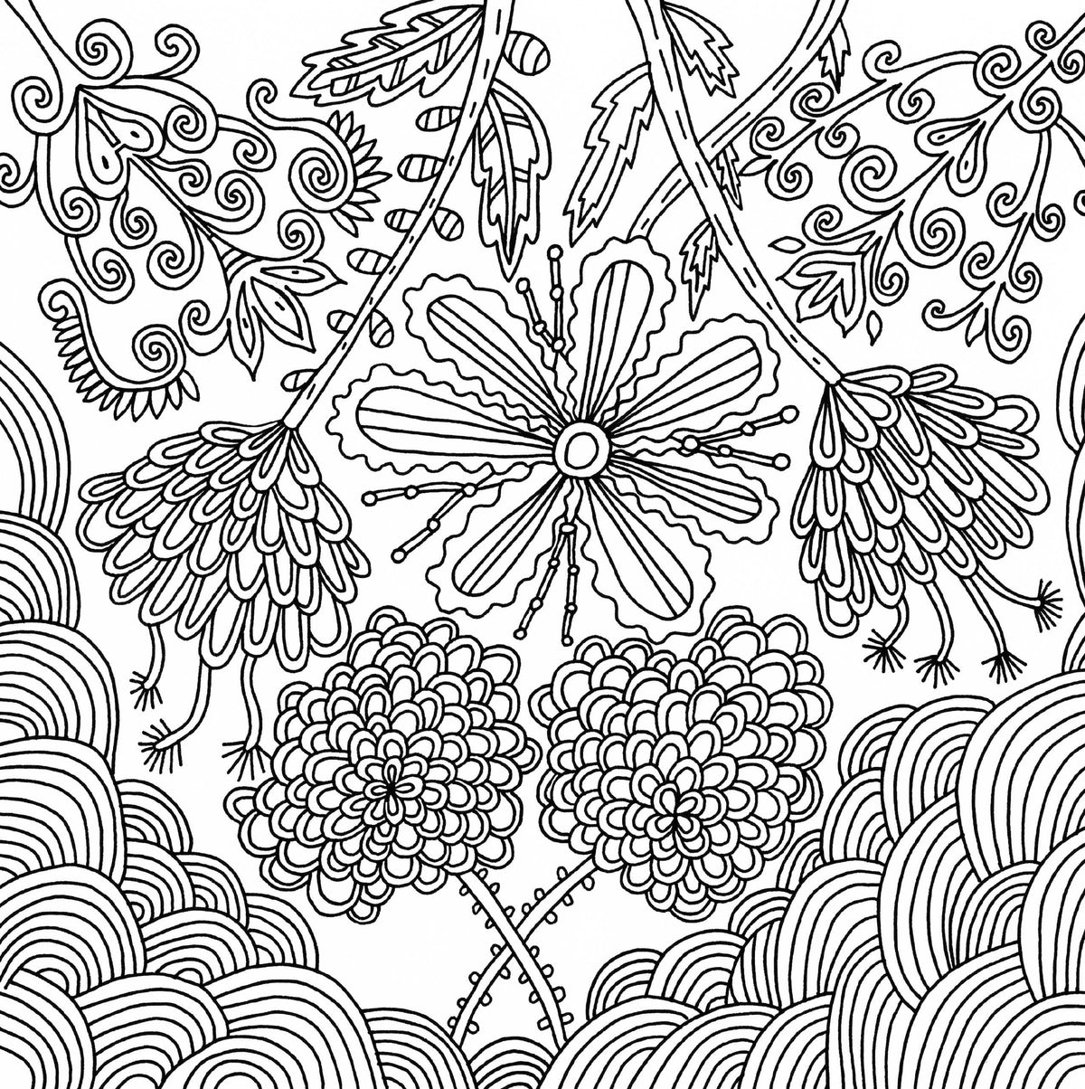 Peter Pauper Press - Serenity Artist's Coloring Book Peter Pauper Press