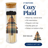 Thankful Greetings - Holiday Trees & Greens Decorative Matches - Gifts & Stocking Thankful Greetings