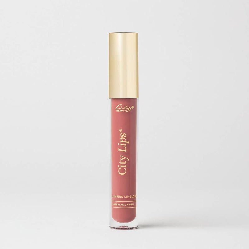 City Beauty - City Lips® - Lip Plumper Gloss: Nude in Folding Carton - Kindred & Crew