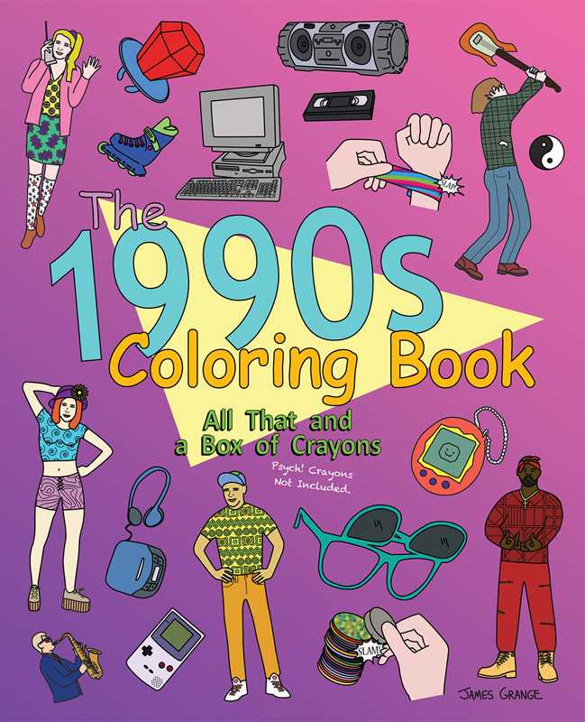 Simon & Schuster - 1990s Coloring Book by James Grange Simon & Schuster