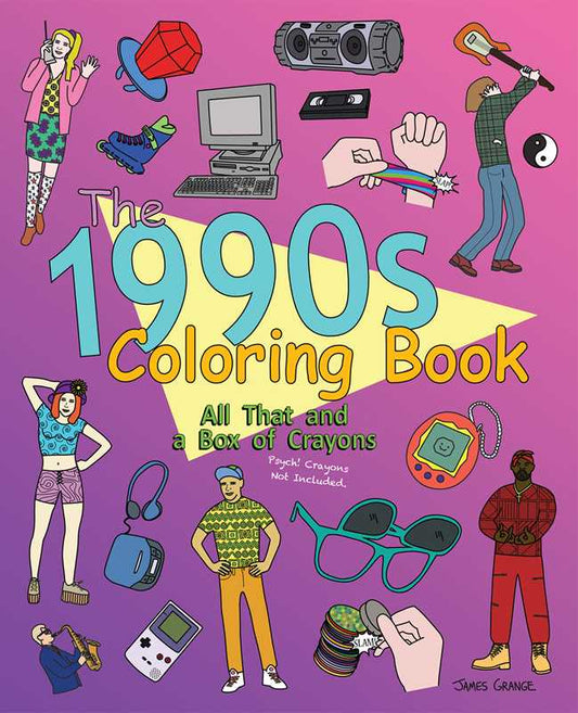 Simon & Schuster - 1990s Coloring Book by James Grange Simon & Schuster