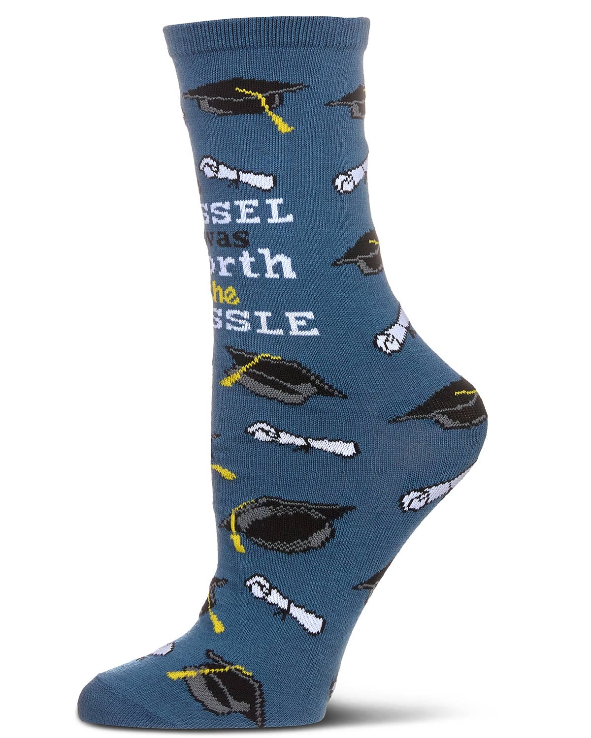 Infinity Classics International Inc. - Women's The Tassel Was Worth The Hassle Greeting Card Socks Infinity Classics International Inc.