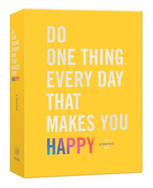 Do One Thing Every Day Happy Penguin Random House LLC