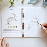 emily lex studio - Animals watercolor workbook emily lex studio