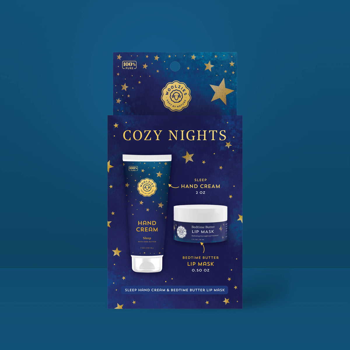Cozy Nights Duo – Sleep Hand Cream & Bedtime Lip Mask