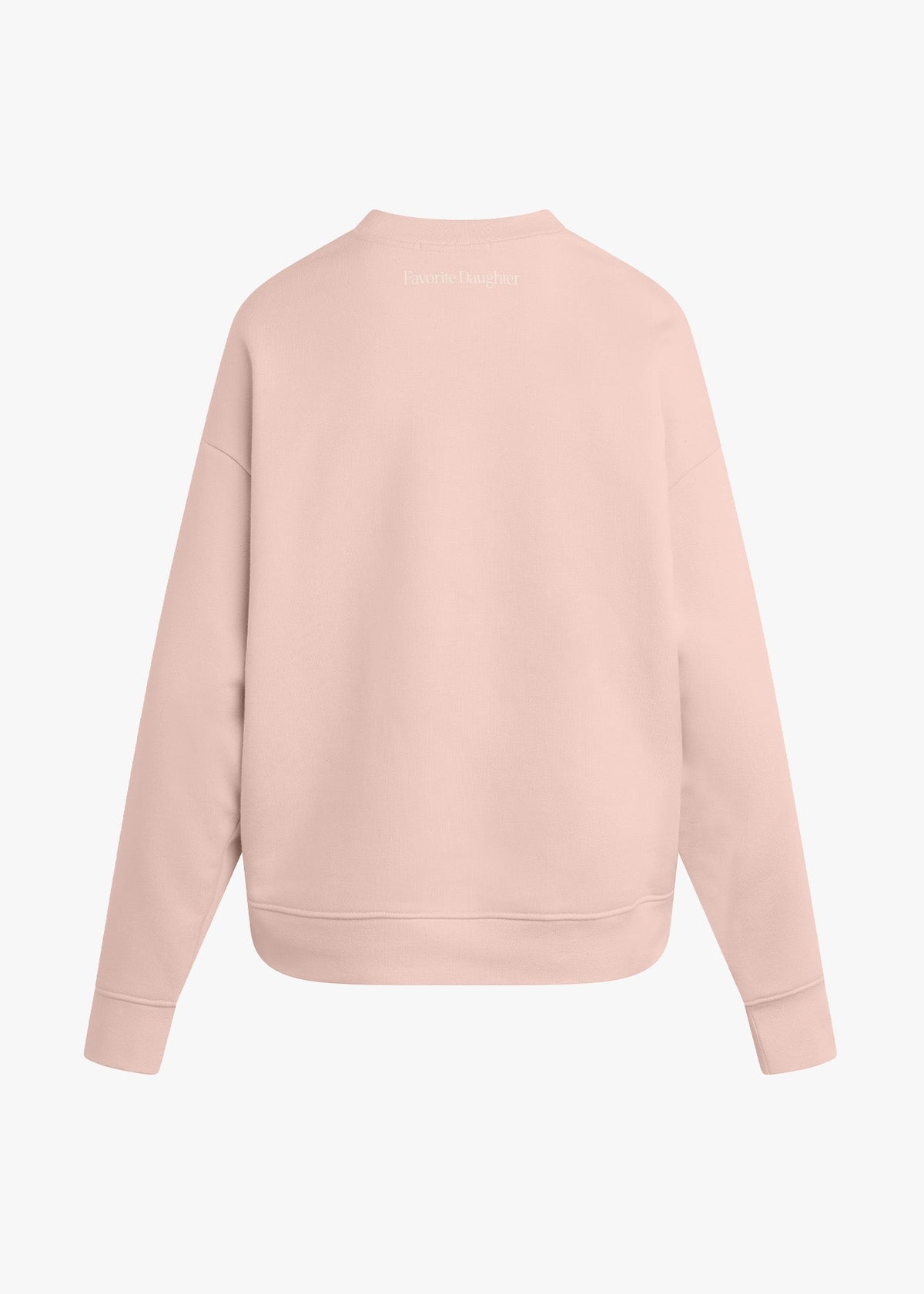 Favorite Grandma Pale Pink Heart Logo Sweatshirt